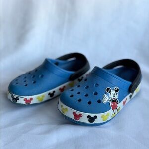 Disney Mickey Mouse Crocs size 10c